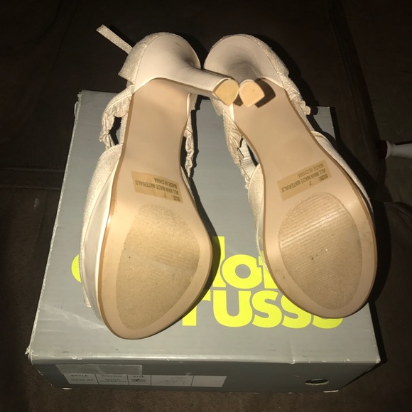 Charlotte Russe tan heels (LC) ©️ - Picture 5 of 5